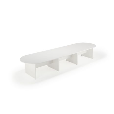 White Executive Modular Boardroom Table
