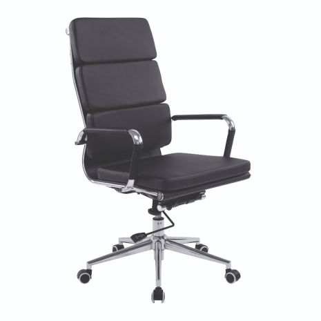Charles Eames Inspired Soft Padded High Back Executive Swivel Chair