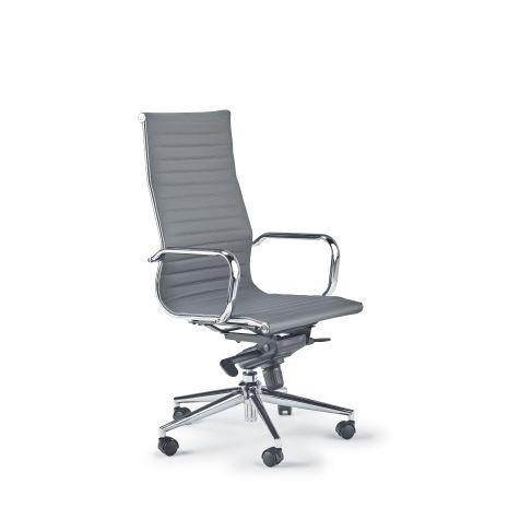 Grey Charles Eames Inspired Executive Swivel Chair